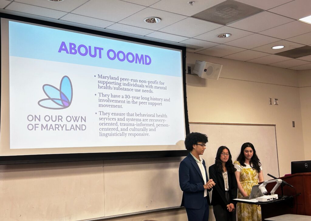 The project team presents their research findings and final products.